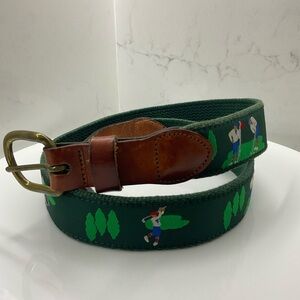 Leather Man Ltd golfers belt size 32